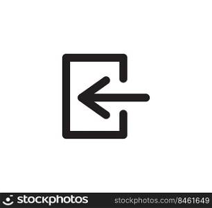 Download upload icon vector logo design template