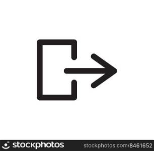 Download upload icon vector logo design template