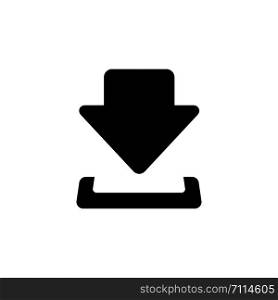 Download vector icon. Download black icon. Download icon isolated on white background. Eps10. Download vector icon. Download black icon. Download icon isolated on white background