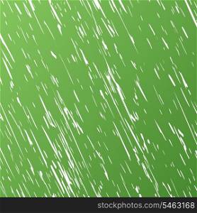 Downpour2. Strong rain in the grey sky. A vector illustration