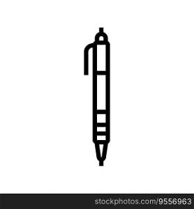 drafting pencil architectural drafter line icon vector. drafting pencil architectural drafter sign. isolated contour symbol black illustration. drafting pencil architectural drafter line icon vector illustration