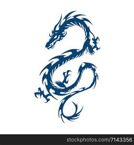 Dragon Logo. Color dragon logo. Creative logo design. Animal logo. Mystic logo. Magic logo.