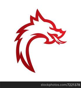 Dragon logo images illustration design
