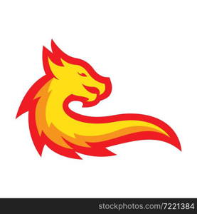 Dragon logo images illustration design