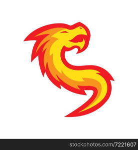 Dragon logo images illustration design