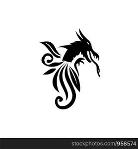 dragon logo template