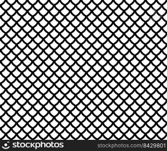 Dragon scale pattern background. A large number of scales of beautifully arranged fish.