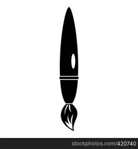 Drawing brush icon. Simple illustration of drawing brush vector icon for web. Drawing brush icon, simple style