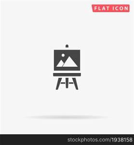 Drawing flat vector icon. Glyph style sign. Simple hand drawn illustrations symbol for concept infographics, designs projects, UI and UX, website or mobile application.. Drawing flat vector icon