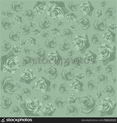 Drawn grunge flowers over canvas texture. Vector illustration. Drawn grunge flowers over canvas texture. Vector illustration.