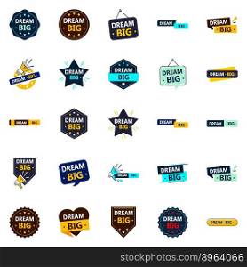 Dream Big 25 Vector images to inspire and empower 25 pack