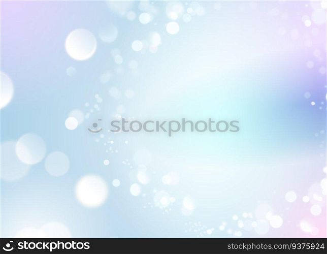 Dreamy bokeh background, glittering colorful backdrop with particles element. Dreamy bokeh background