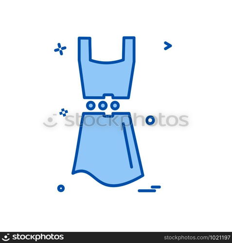 Dress icon design vector