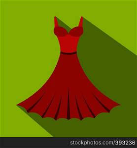 Dress icon. Flat illustration of dress vector icon for web. Dress icon, flat style