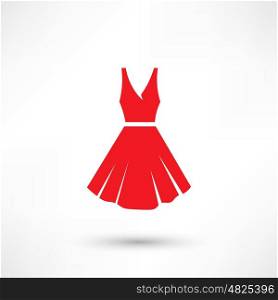 Dress vector icon