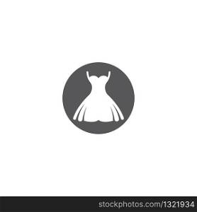Dress vector icon illustration design