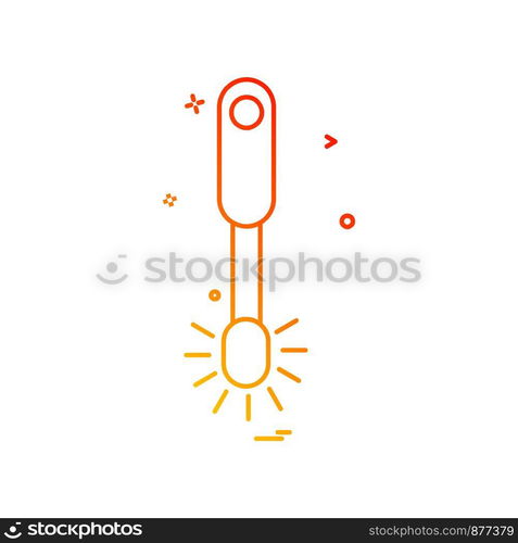 Drill icon design vector