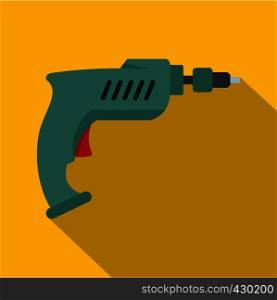 Drill icon. Flat illustration of drill vector icon for web. Drill icon, flat style