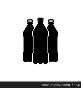 Drink bottle icon,illustration design template.