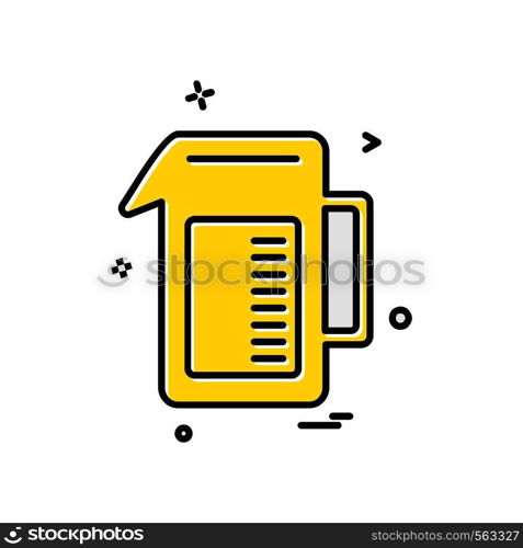 Drink icon design vector