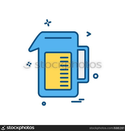 Drink icon design vector