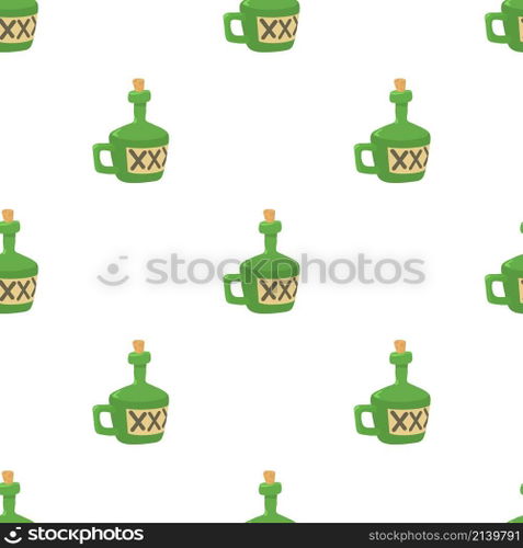 Drink pattern seamless background texture repeat wallpaper geometric vector. Drink pattern seamless vector
