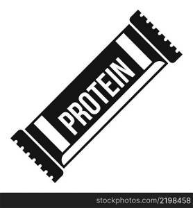Drink protein icon simple vector. Pack food. Sport container. Drink protein icon simple vector. Pack food