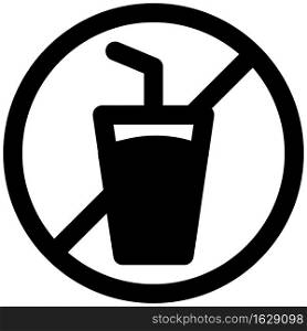 Drinks not allowed in a mall or cinema hall