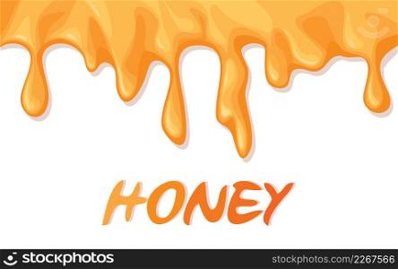 Dripping honey design
