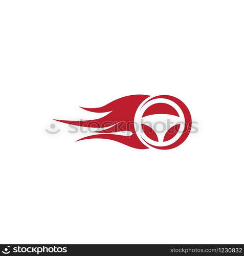 Driver icon Template vector illustration design