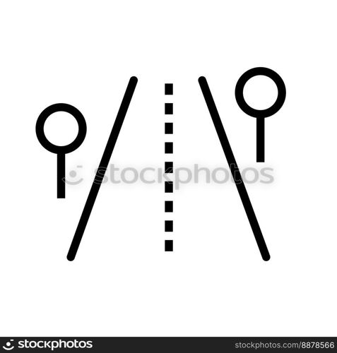 Driving icon line isolated on white background. Black flat thin icon on modern outline style. Linear symbol and editable stroke. Simple and pixel perfect stroke vector illustration