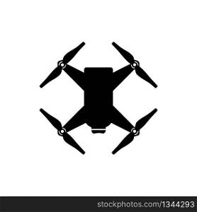 drone icon in trendy flat design