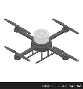 Drone icon. Isometric of drone vector icon for web design isolated on white background. Drone icon, isometric style