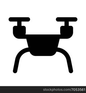 drone icon on isolated background