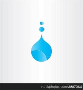 drop of water symbol design element