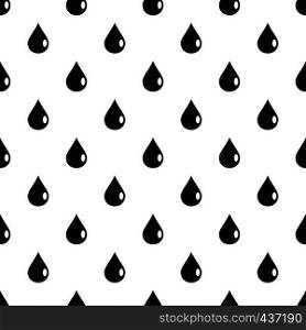 Drop pattern seamless in simple style vector illustration. Drop pattern vector