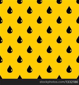 Drop pattern seamless vector repeat geometric yellow for any design. Drop pattern vector