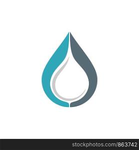 Drop Water Logo Template Illustration Design. Vector EPS 10.