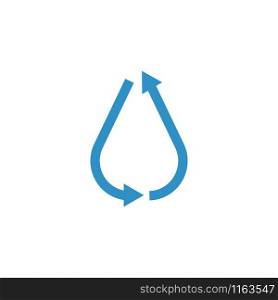 Droplet graphic design template vector isolated illustration