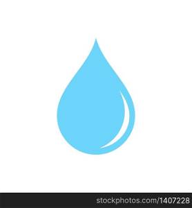 Droplet water icon flat in black on isolated white background. EPS 10 vector.. Droplet water icon flat in black on isolated white background. EPS 10 vector
