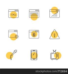 dropper , smart phone , tv , error , dollar , windows , ui , layout , web , user interface , technology , online , shopping , chart , graph , business , seo , network , internet , code , programming , icon, vector, design, flat, collection, style, creative, icons