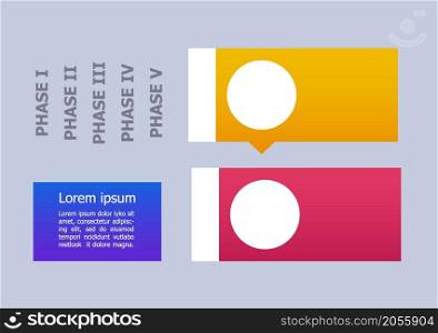 Drug approval process infographic chart design element set. Abstract vector symbols for infochart with blank copy spaces. Kit with shapes for instructional graphics. Tahoma, Acumin fonts used. Drug approval process infographic chart design element set