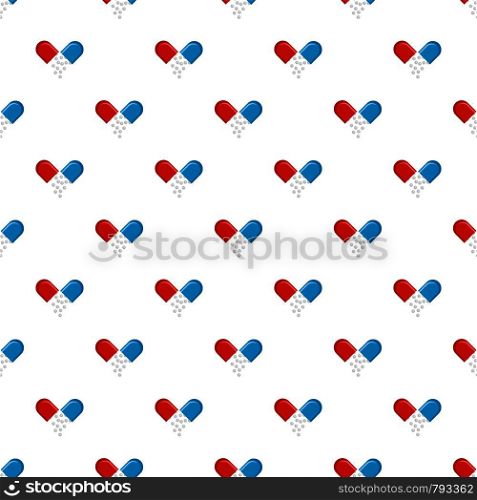 Drug pattern seamless vector repeat for any web design. Drug pattern seamless vector
