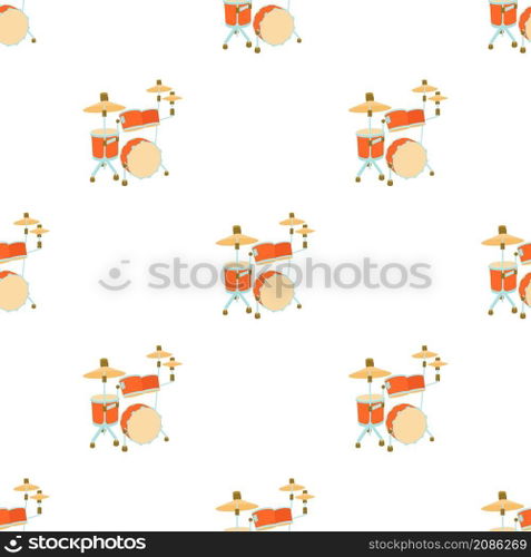 Drum pattern seamless background texture repeat wallpaper geometric vector. Drum pattern seamless vector