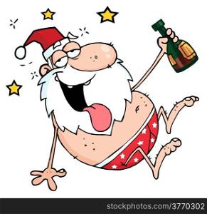 Drunk Santa Clause