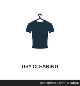 Dry Cleaning creative icon. Simple element illustration. Dry Cleaning concept symbol design from cleaning collection. Can be used for mobile and web design, apps, software, print.. Dry Cleaning icon. Line style icon design from cleaning icon collection. UI. Illustration of dry cleaning icon. Pictogram isolated on white. Ready to use in web design, apps, software, print.