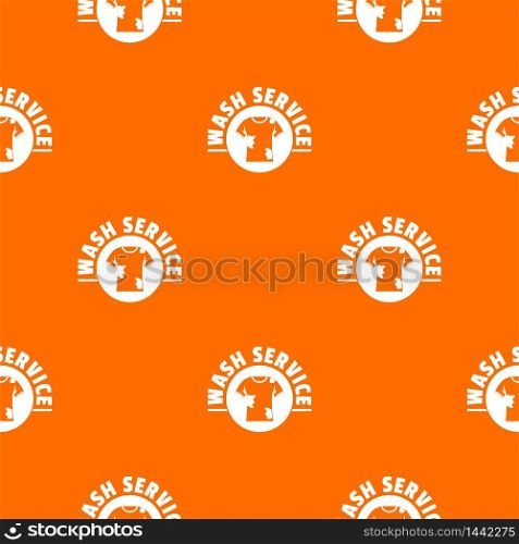 Dry cleaning pattern vector orange for any web design best. Dry cleaning pattern vector orange