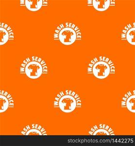 Dry cleaning pattern vector orange for any web design best. Dry cleaning pattern vector orange