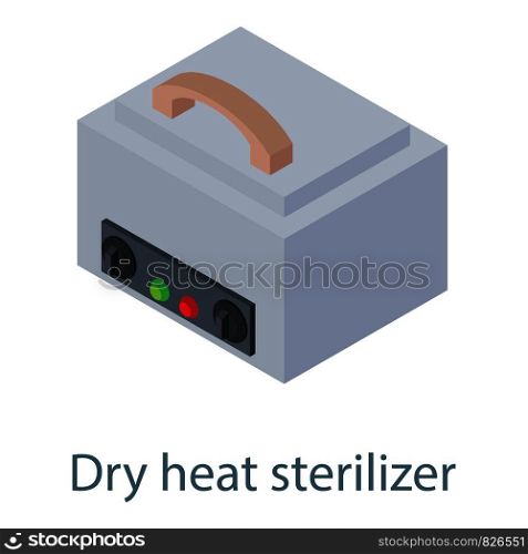 Dry heat icon. Isometric illustration of dry heat vector icon for web. Dry heat icon, isometric 3d style