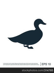 duck icon illustration